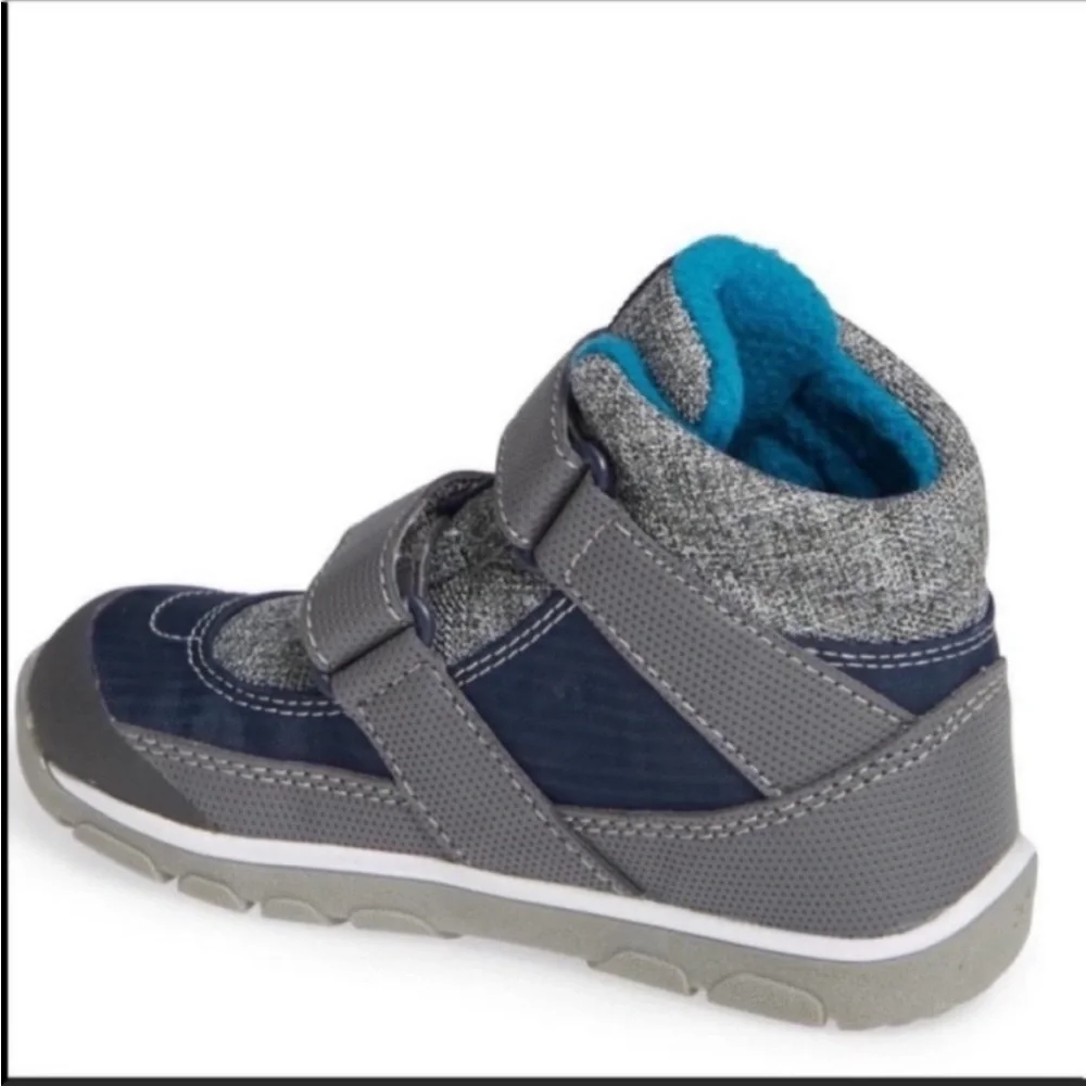 See Kai Run Atlas II Waterproof Insulated Snow Boots Shoes Boys Navy Baby 4